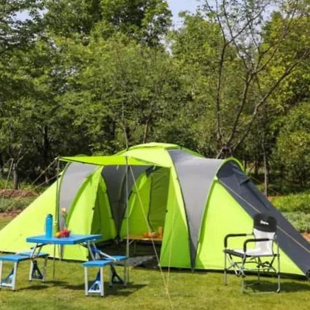 Tente 3 Chambres, Petit Camping Familial Vue Mer Plestin-les-Grèves المظهر الخارجي الصورة