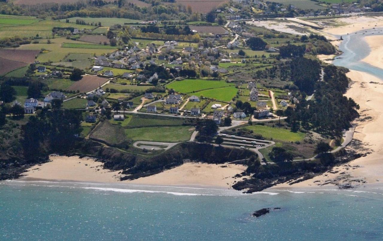 Tente 3 Chambres, Petit Camping Familial Vue Mer Plestin-les-Grèves المظهر الخارجي الصورة