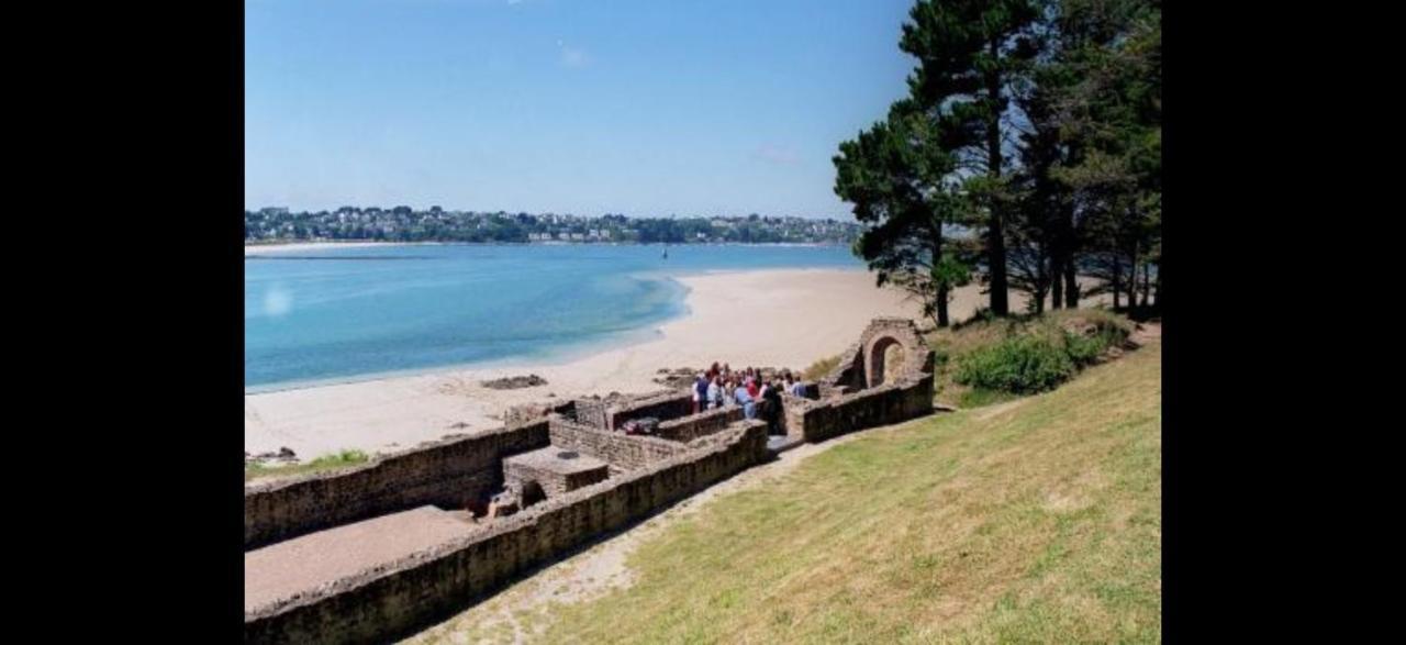 Tente 3 Chambres, Petit Camping Familial Vue Mer Plestin-les-Grèves المظهر الخارجي الصورة