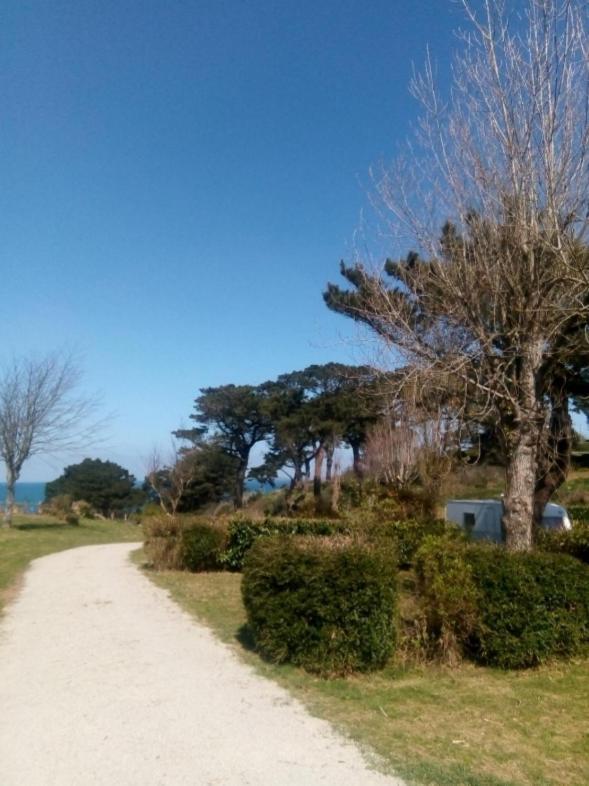 Tente 3 Chambres, Petit Camping Familial Vue Mer Plestin-les-Grèves المظهر الخارجي الصورة