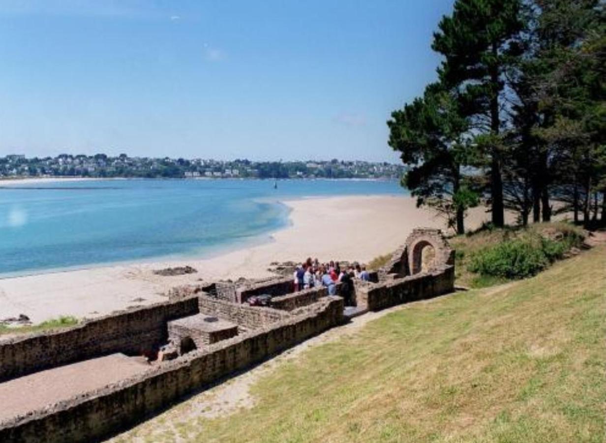 Tente 3 Chambres, Petit Camping Familial Vue Mer Plestin-les-Grèves المظهر الخارجي الصورة