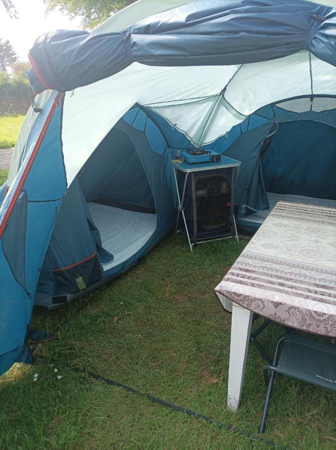 Tente 3 Chambres, Petit Camping Familial Vue Mer Plestin-les-Grèves المظهر الخارجي الصورة