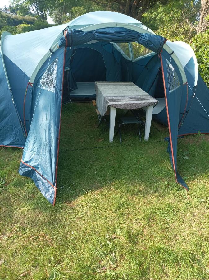 Tente 3 Chambres, Petit Camping Familial Vue Mer Plestin-les-Grèves المظهر الخارجي الصورة